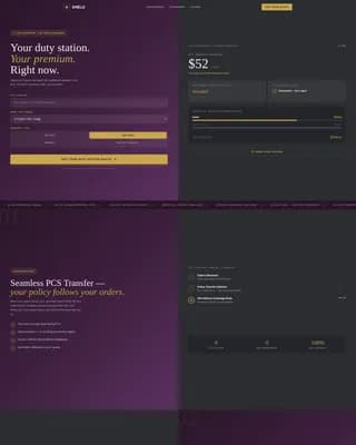 Anchor — Stationed Home Insurance Landing Page Template