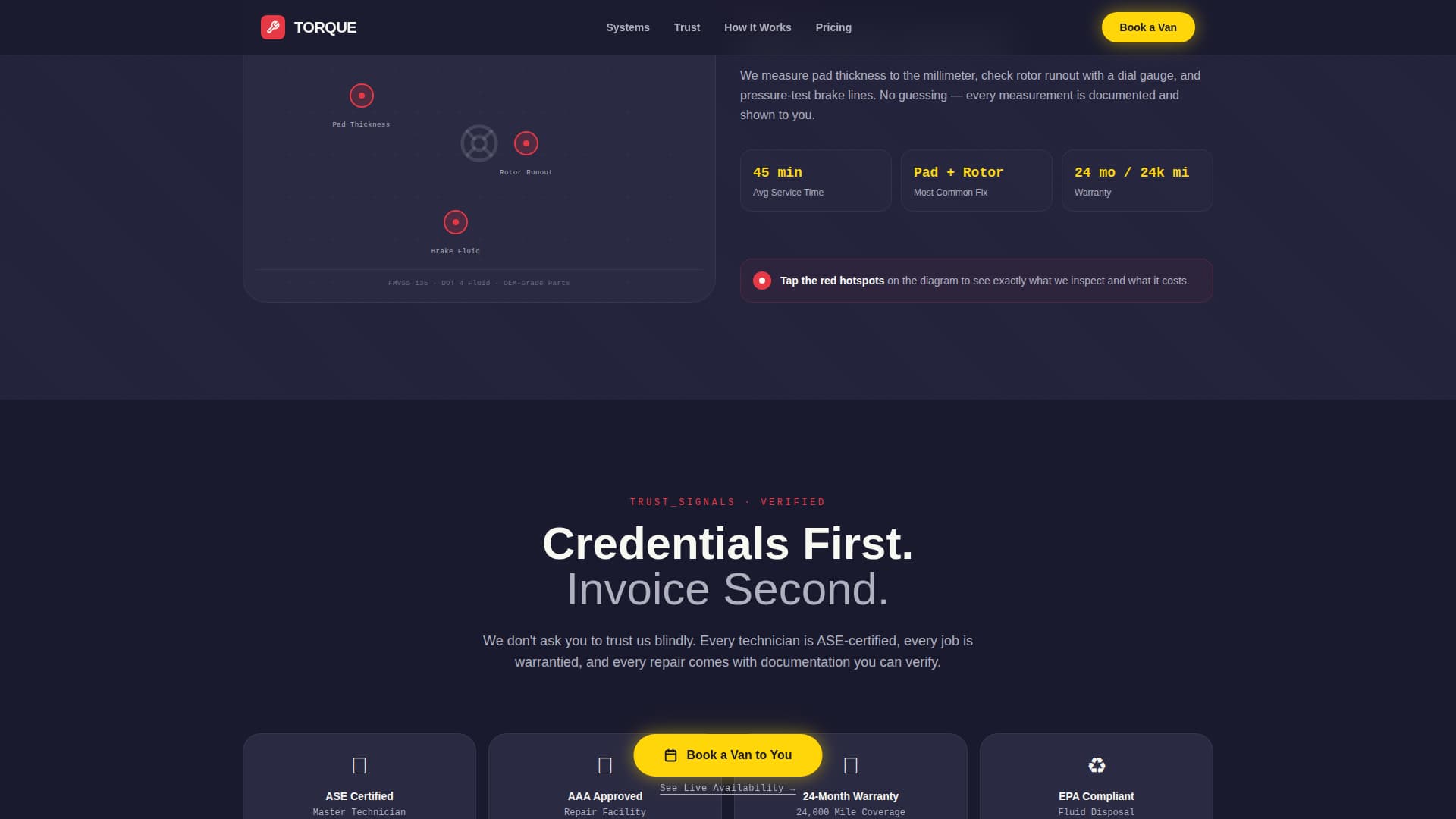 Auto Repair & Booking Website Template