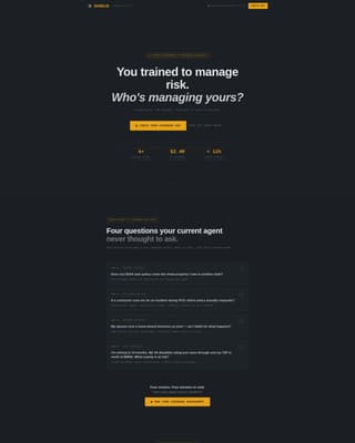 Shield - Tactical Military Landing Page Template