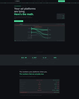 Data & Analytics Professional Website Template