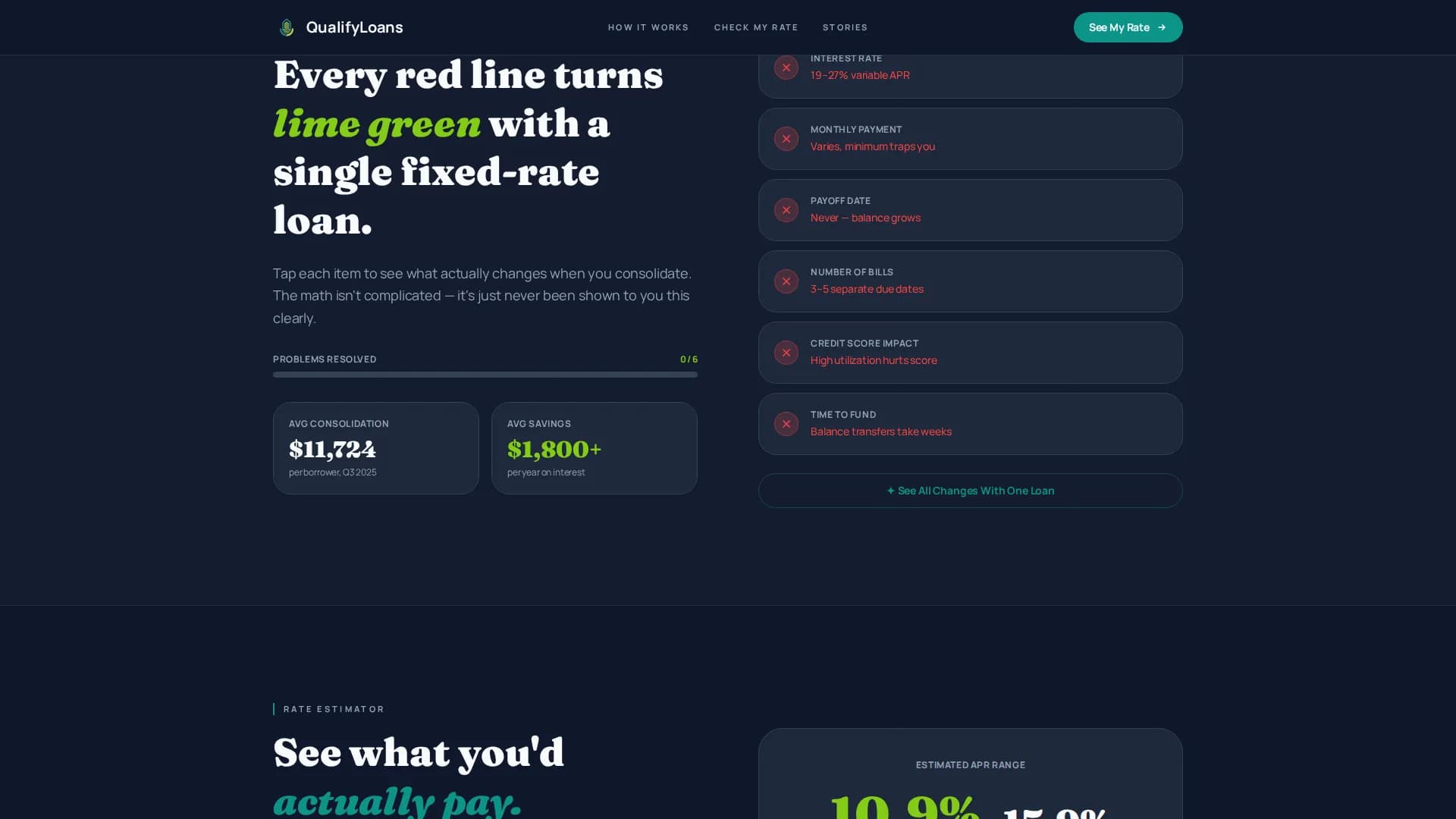 Approve — Millennial Personal Loan Landing Page Template