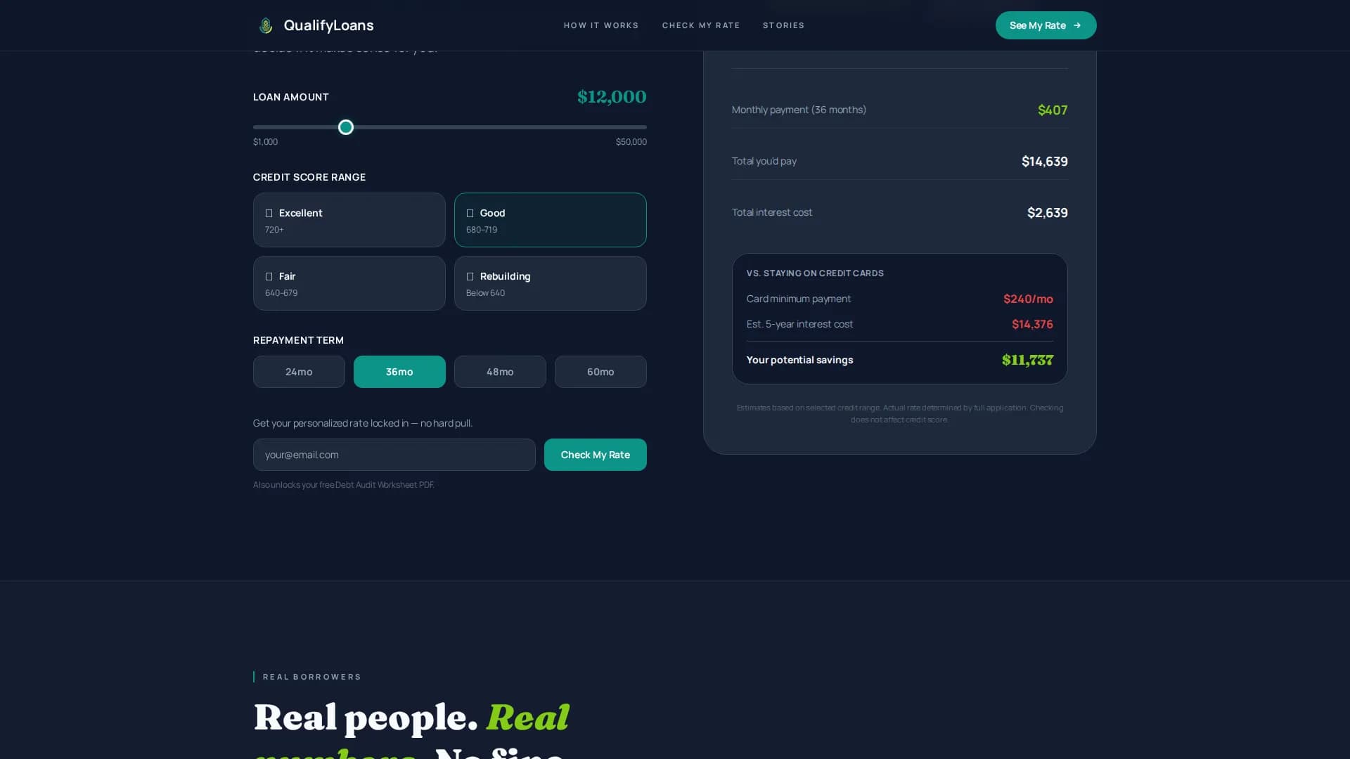 Approve — Millennial Personal Loan Landing Page Template