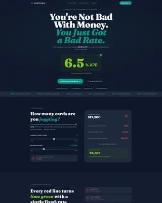Approve — Millennial Personal Loan Landing Page Template