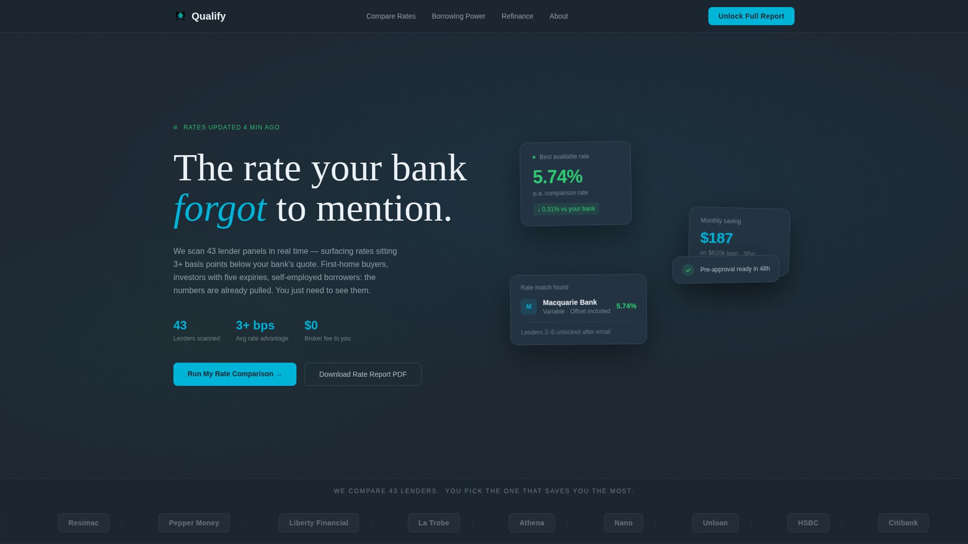 Qualify - Powerful Mortgagebroker Landing Page Template
