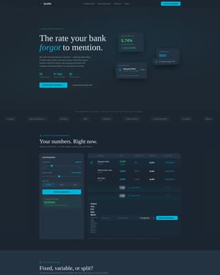 Qualify - Powerful Mortgagebroker Landing Page Template