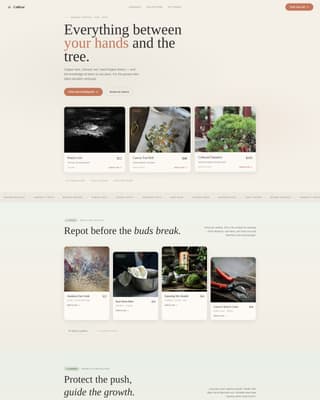 Hobby & Passion Supplies Pricing Website Template