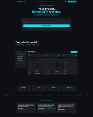 Modular Construction Vertical SaaS Cost Calculator Website Template