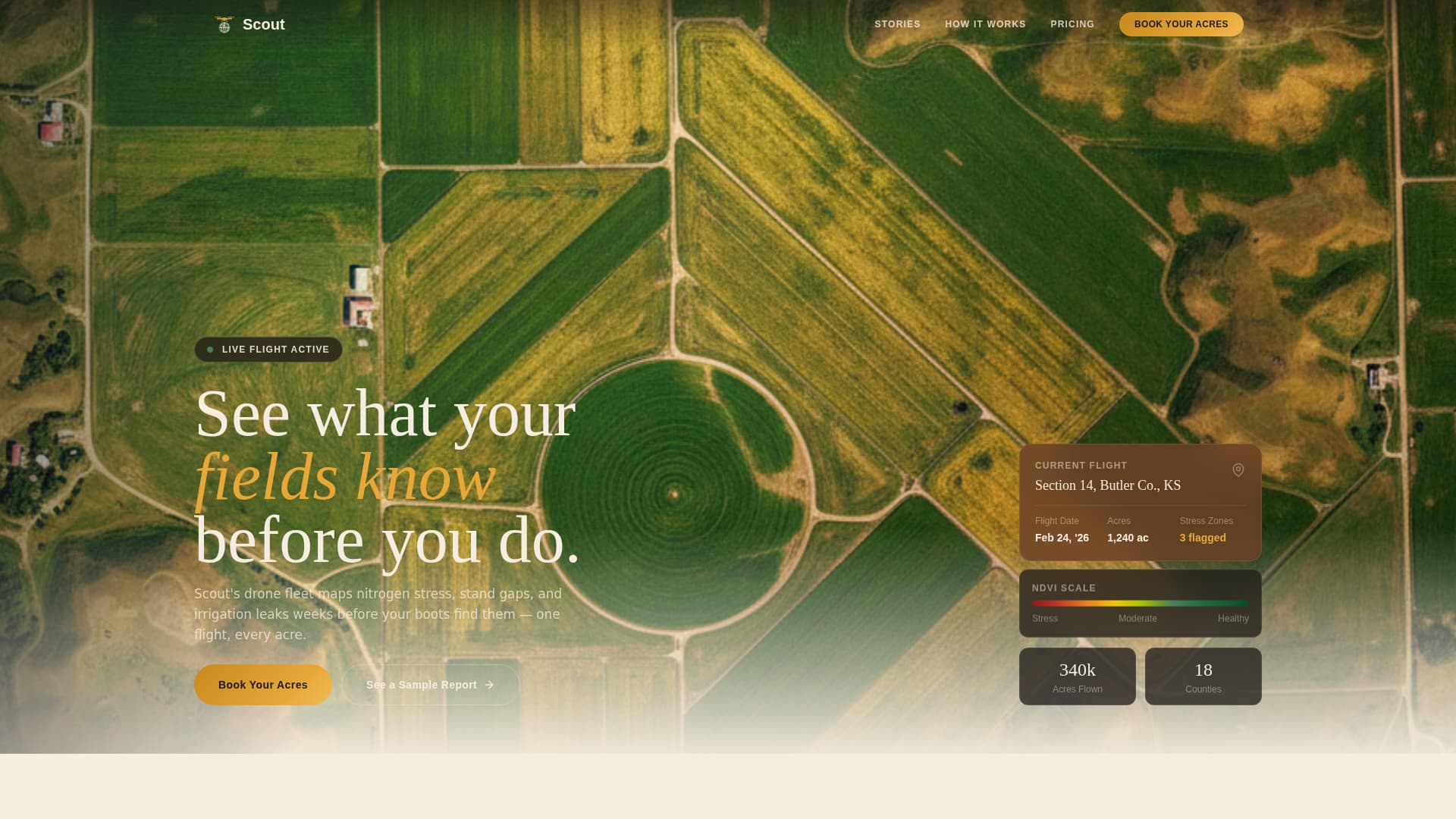 Agritech & Farm Tech Pricing Website Template