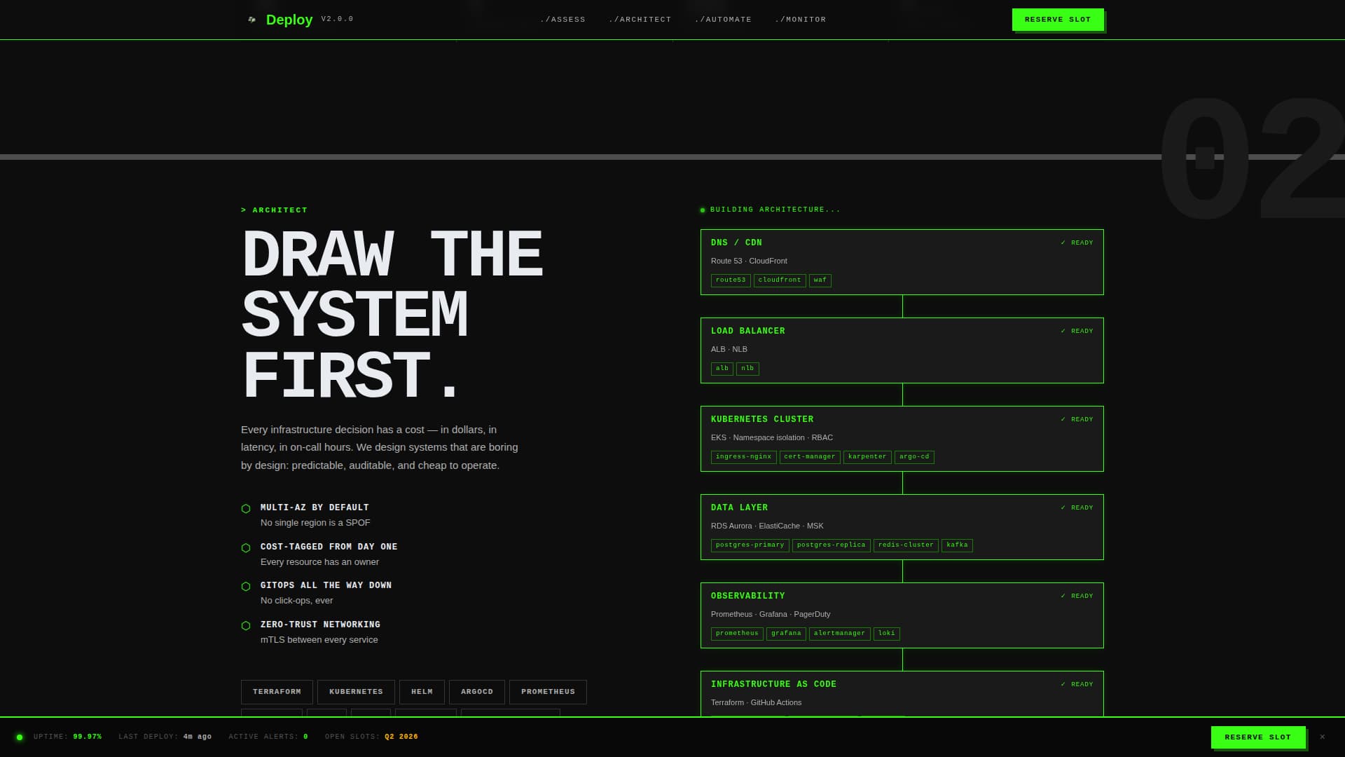Developer & Tech Portfolio Pre-Launch Website Template