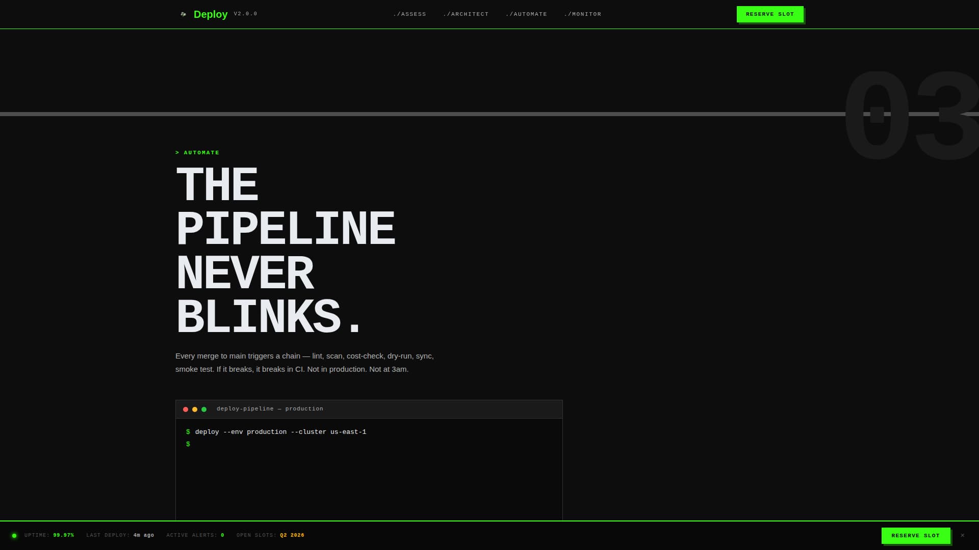Developer & Tech Portfolio Pre-Launch Website Template