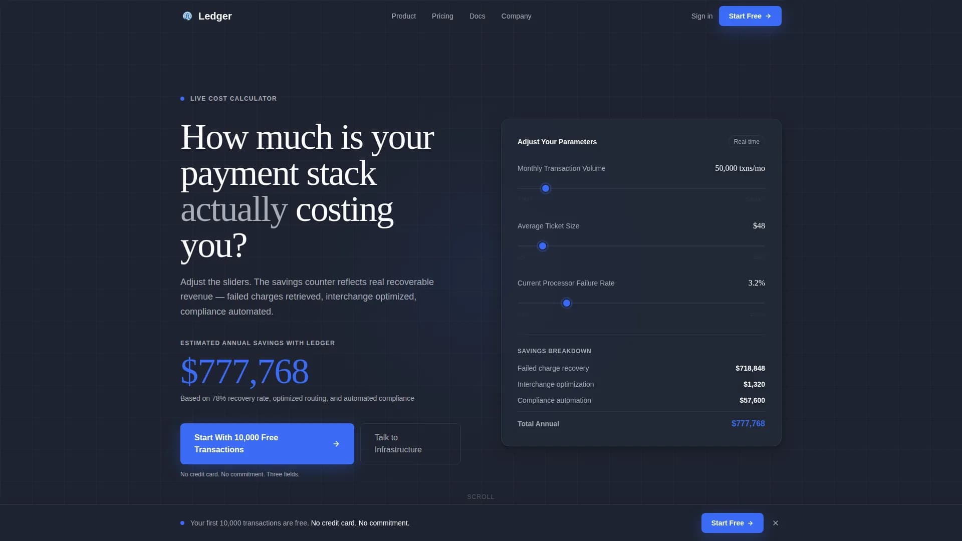 Vault — Premium Payment Gateway Landing Page Template