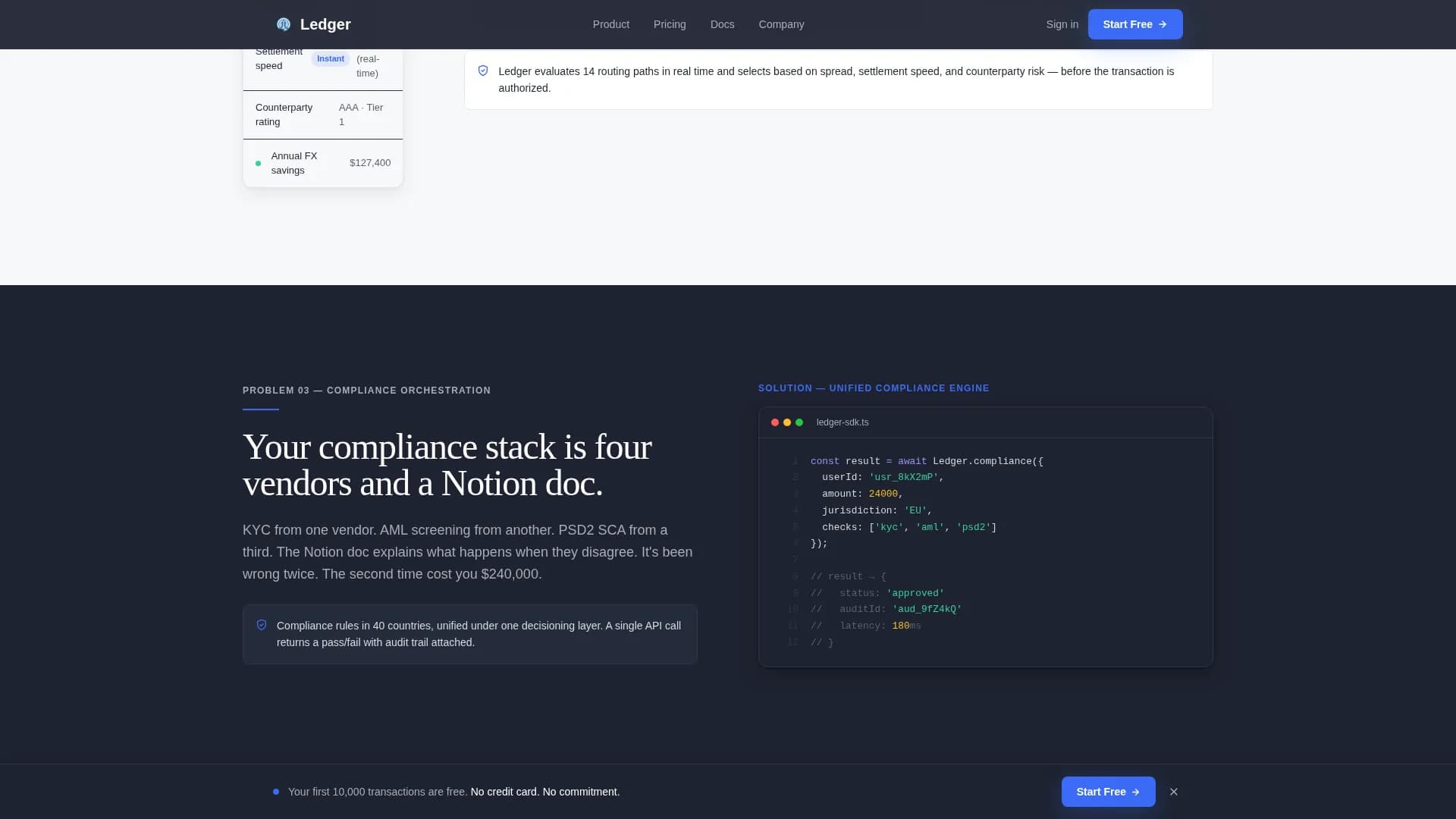Vault — Premium Payment Gateway Landing Page Template