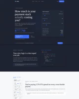 Vault — Premium Payment Gateway Landing Page Template