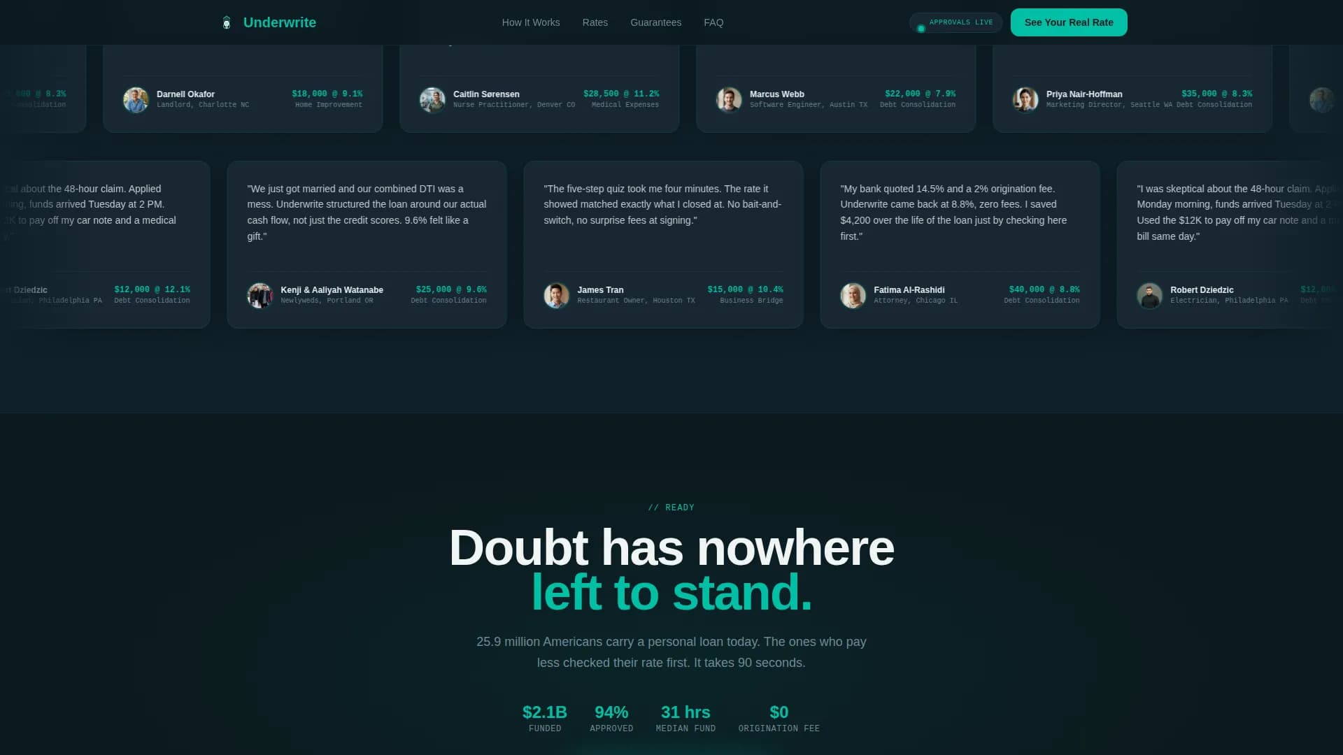 Authorize — Smart Loan Approval Landing Page Template