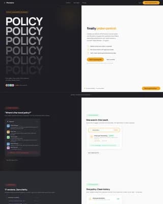 Accelerate — Agile Startup Policies Landing Page Template