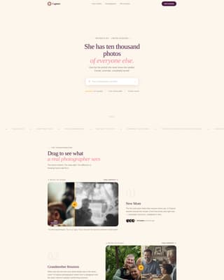 Mother's Day Business Booking Website Template