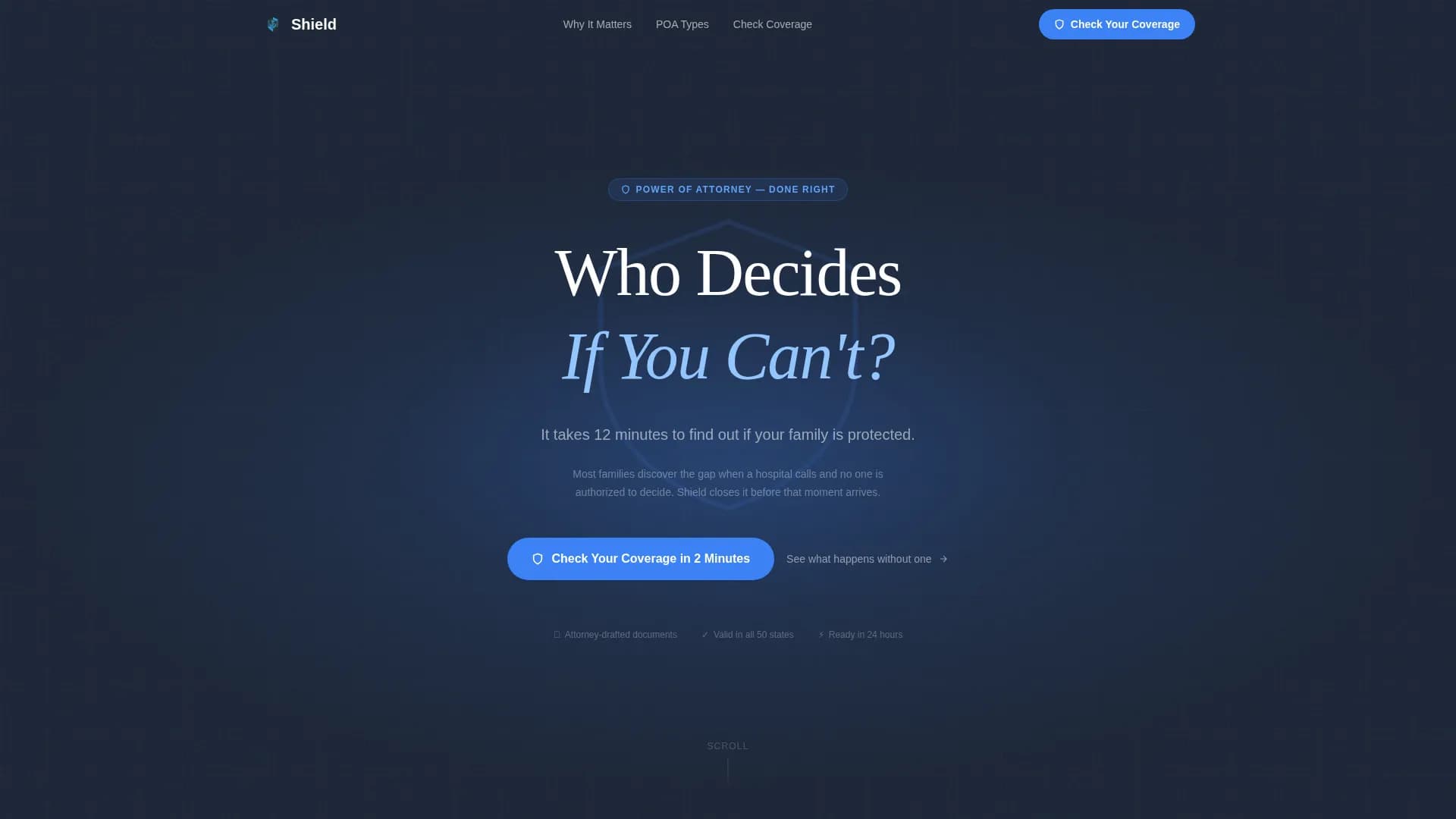 Empower — Certified Legal Planning Landing Page Template
