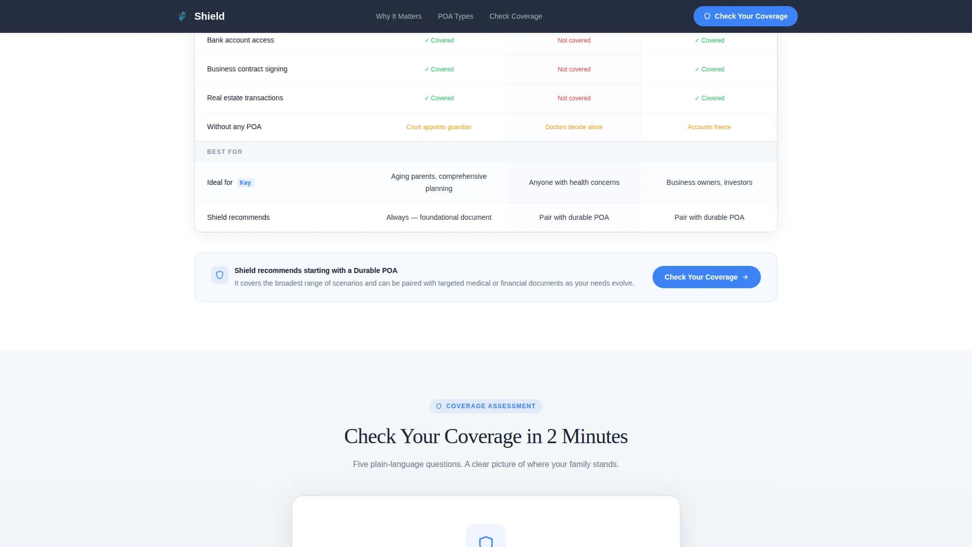 Empower — Certified Legal Planning Landing Page Template
