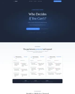 Empower — Certified Legal Planning Landing Page Template