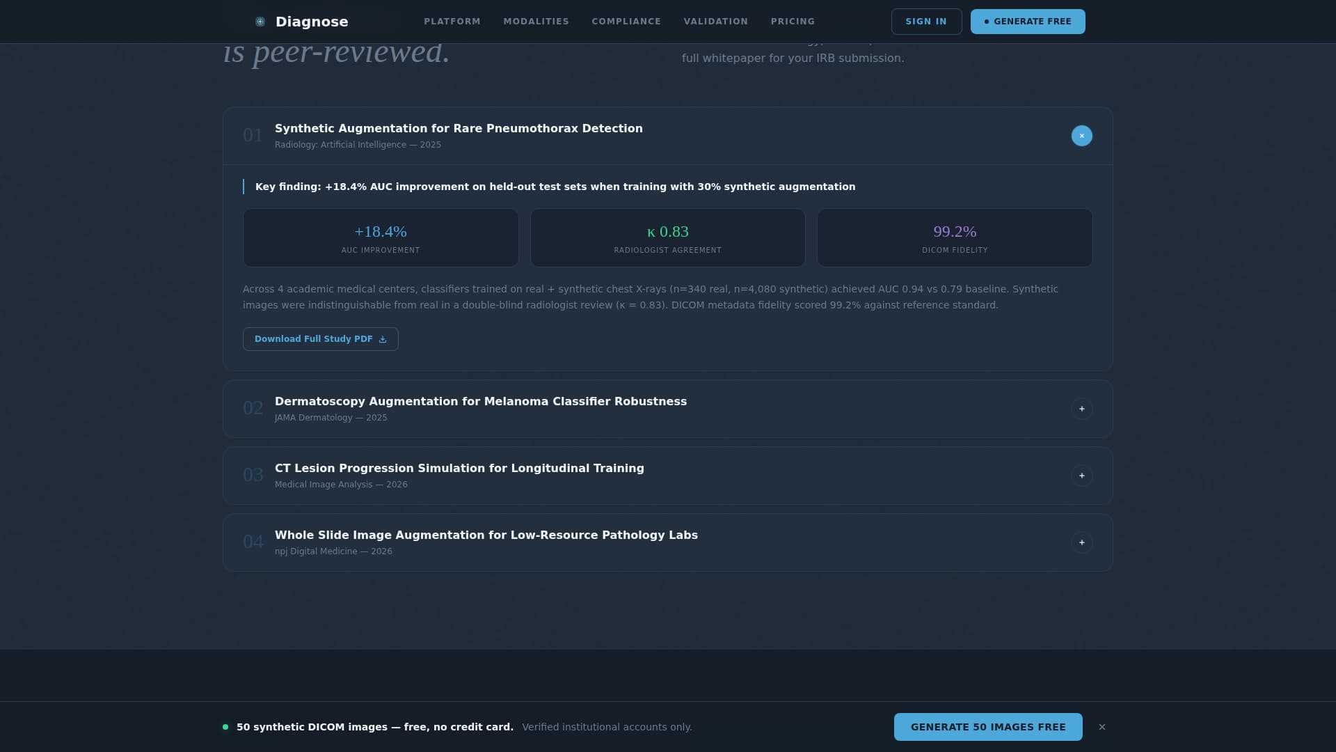 AI for Healthcare Reviews Website Template