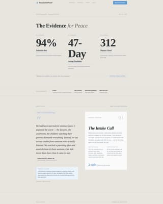 Mediator & Arbitrator Booking Website Template