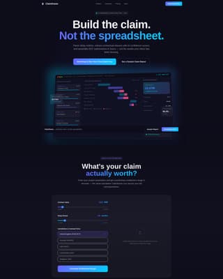 Architecture Firm Software Pricing Website Template