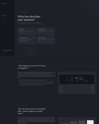 Vault - Confidential Privatebanking Landing Page Template