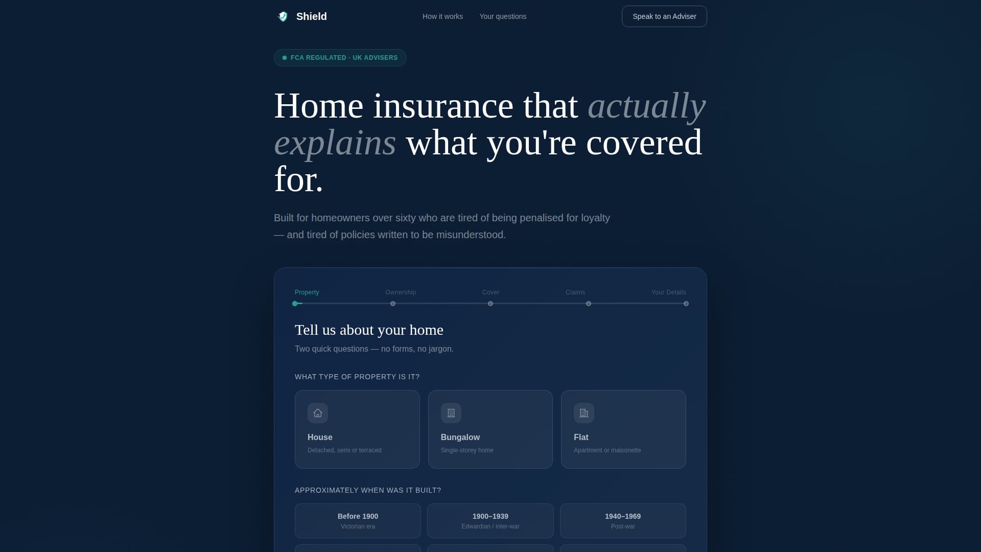 Shield - Trusted Retireeinsurance Landing Page Template