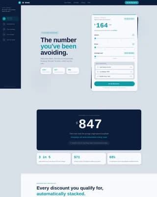 Shield — Solo Parent Auto Landing Page Template