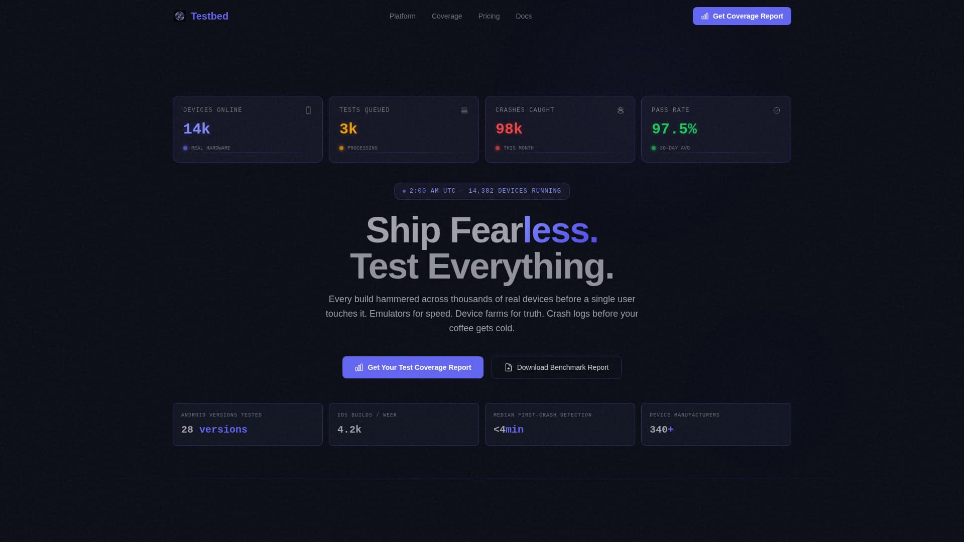 Mobile App Professional Website Template
