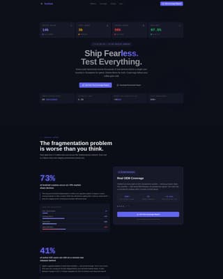 Mobile App Professional Website Template