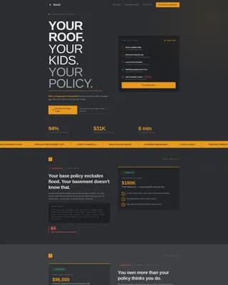 Shield - Trusted Coverage Audit Landing Page Template