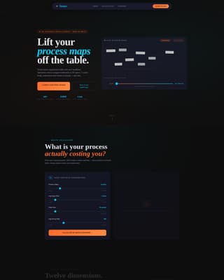AR-Enhanced Enterprise Software Cost Calculator Website Template