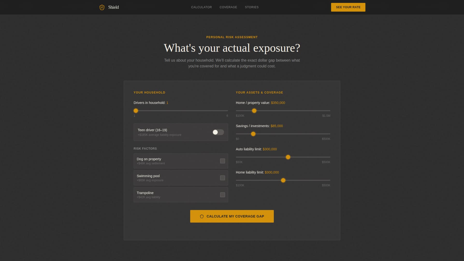 Shield - Powerful Singleparentinsurance Landing Page Template