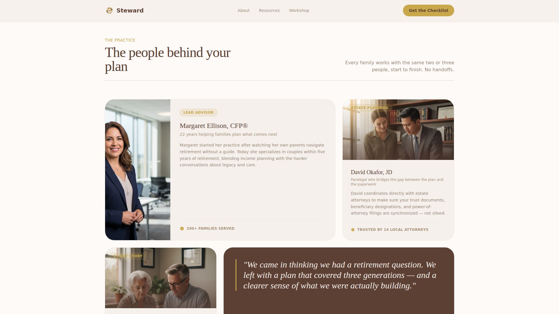 Senior Support Education Website Template