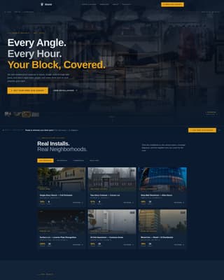 Home Security & Automation Booking Website Template