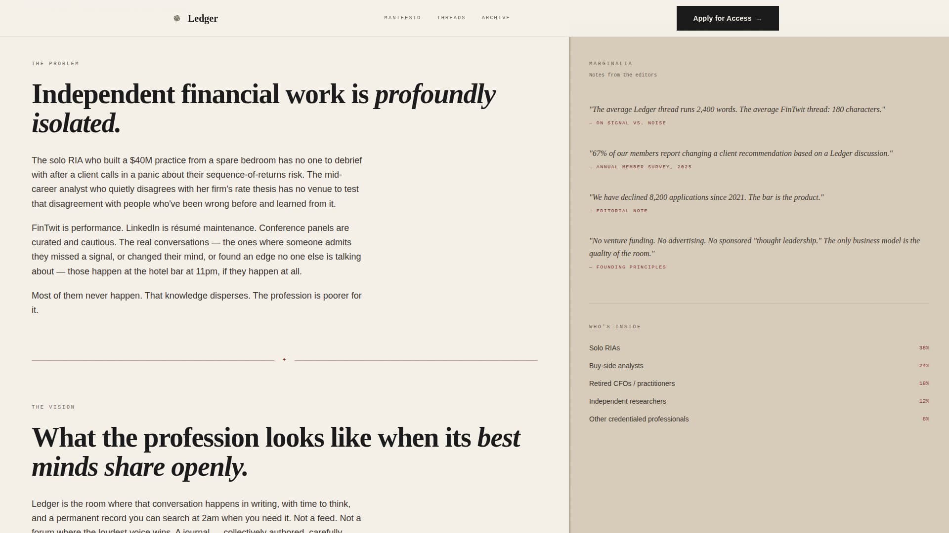 Financial Services Blog & Media Careers Website Template
