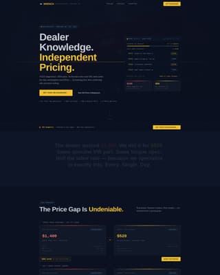 Car Dealership Local Booking Website Template
