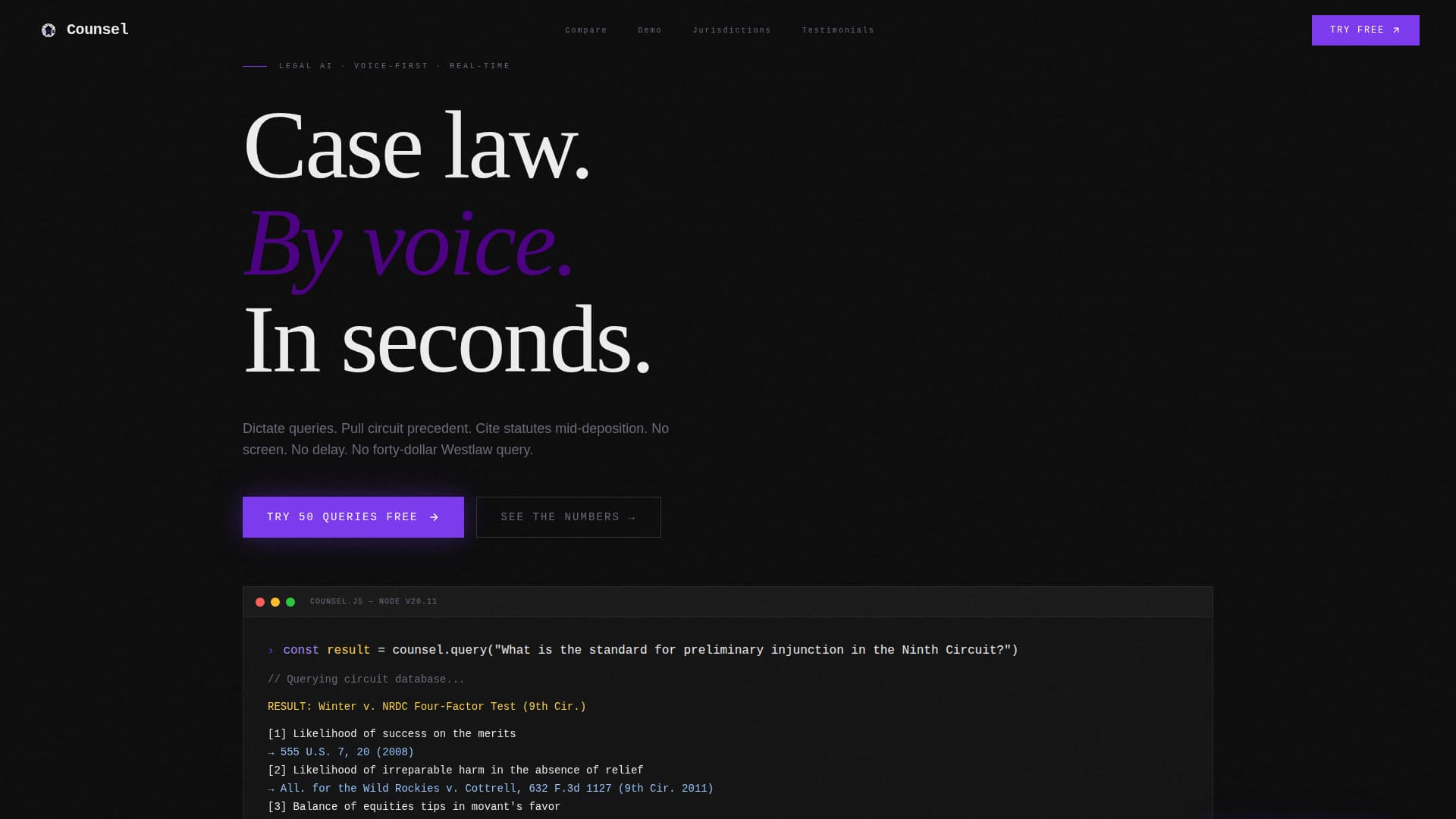AI for Legal Professional Website Template