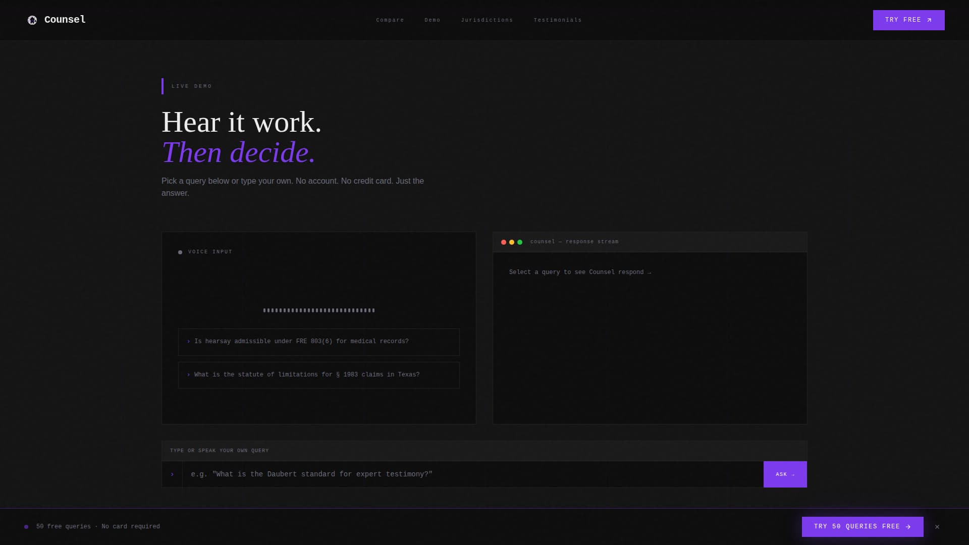 AI for Legal Professional Website Template