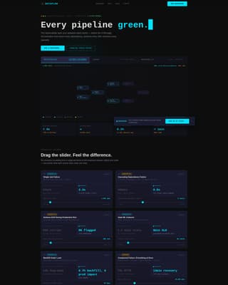 DataOps Technology Professional Website Template