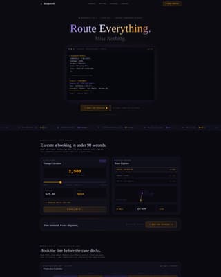 Sugar & Confectionery Vertical SaaS Booking Website Template