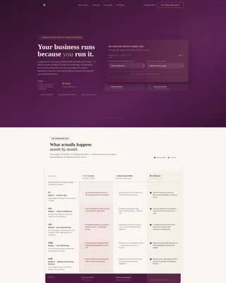 Defend — Illness Protection Executive Landing Page Template