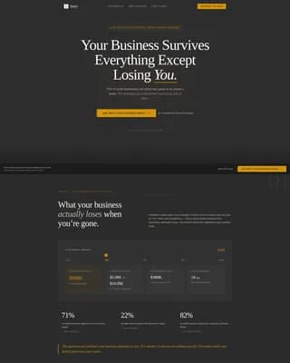 Shield — Exec Keyman Life Landing Page Template