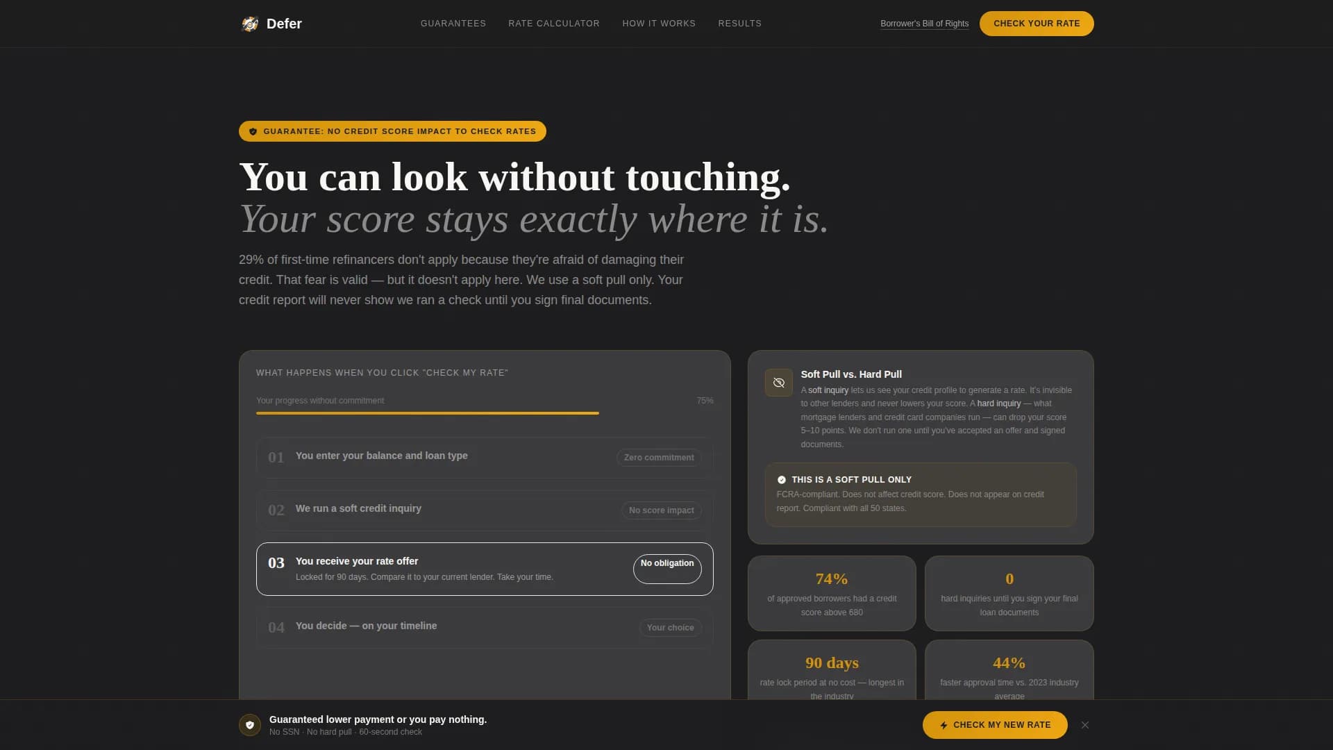 Defer — Assured Student Lending Landing Page Template