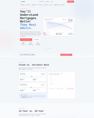Teen - Modern & Landing Page Template