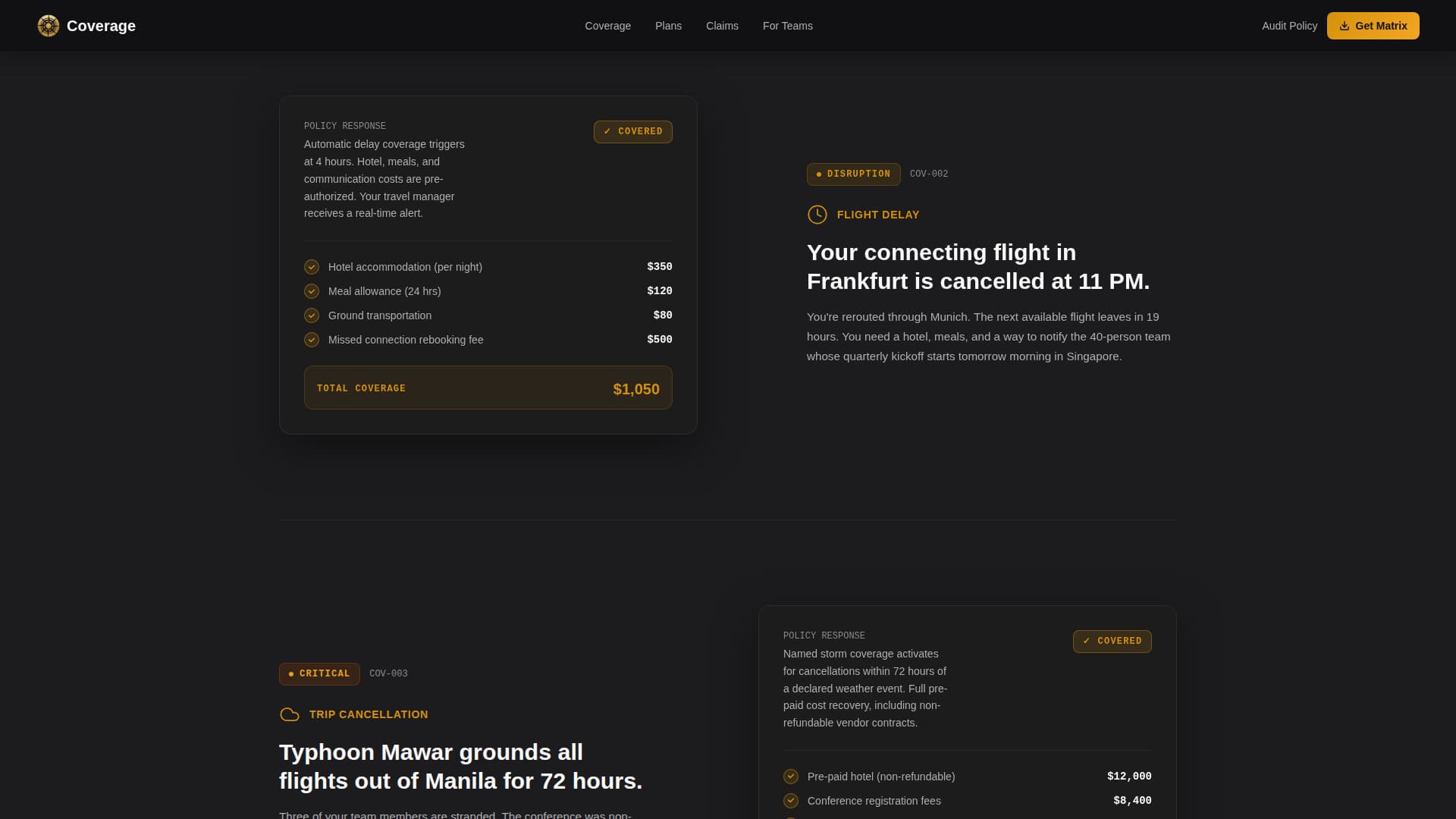 Insurance Company Reviews Website Template