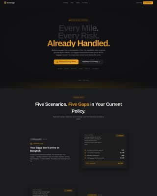 Insurance Company Reviews Website Template