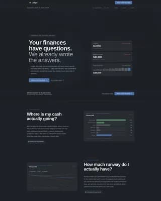 Board-Ready Virtual CFO Services Website Template