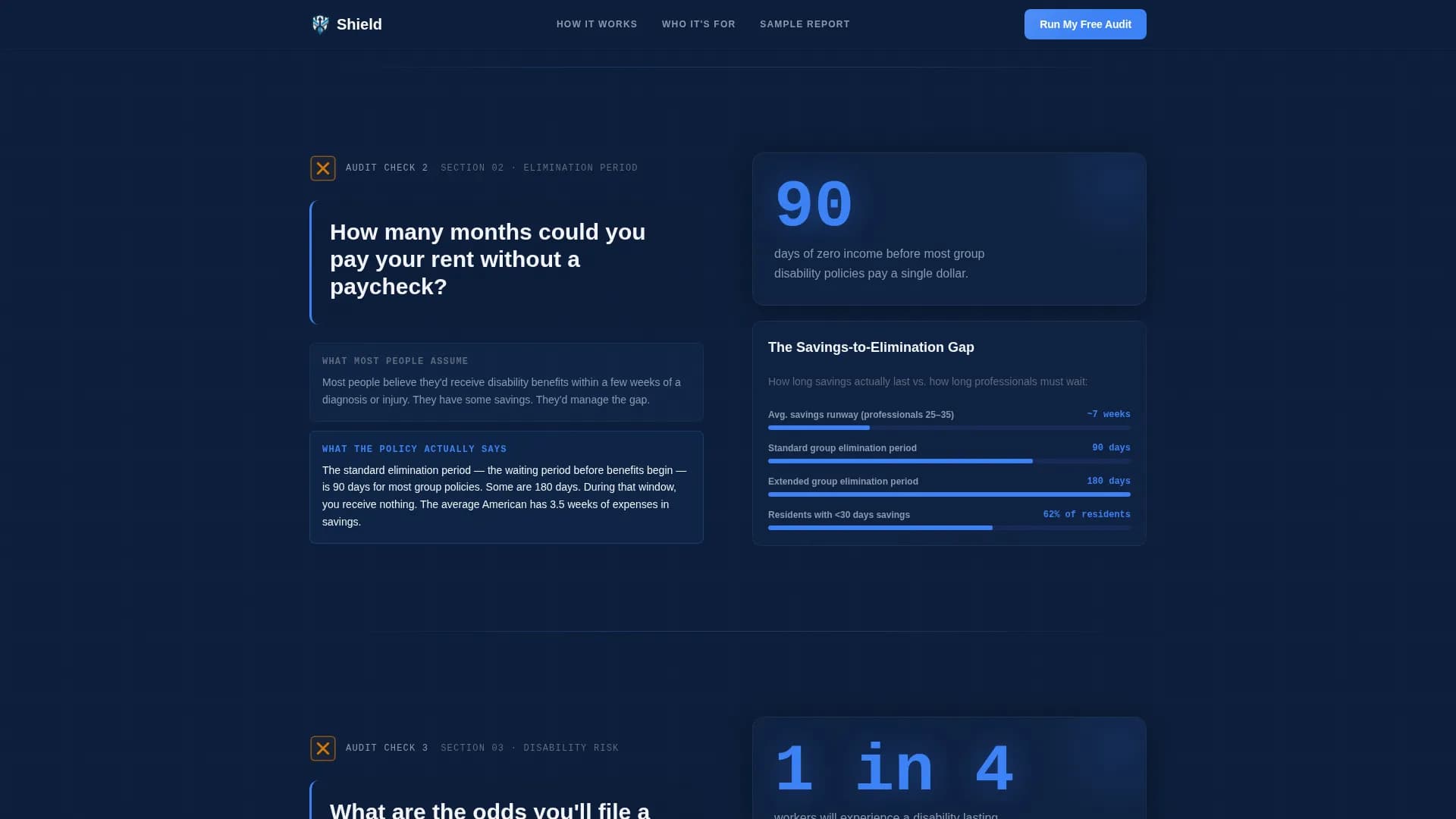 Young Professional Insurance Professional Website Template